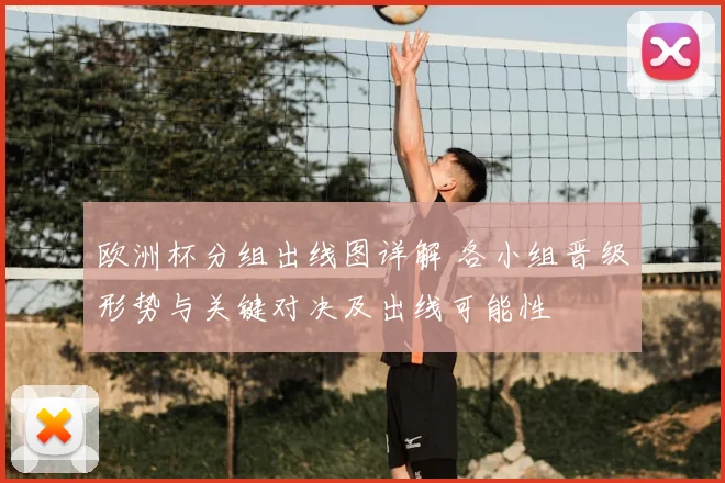 欧洲杯分组出线图详解 各小组晋级形势与关键对决及出线可能性