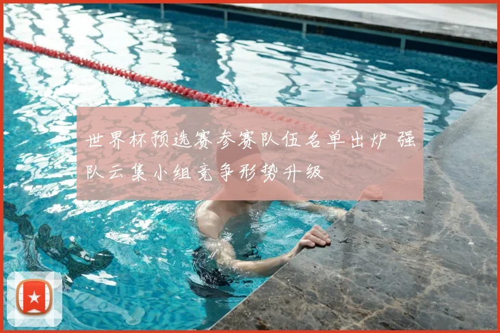 世界杯预选赛参赛队伍名单出炉 强队云集小组竞争形势升级